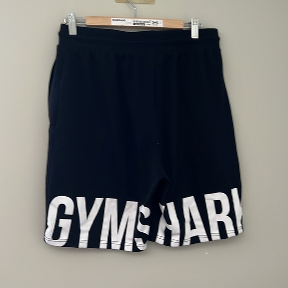 Gymshark Black Athletic Shorts with Drawstring Waistband - Picture 2 of 3